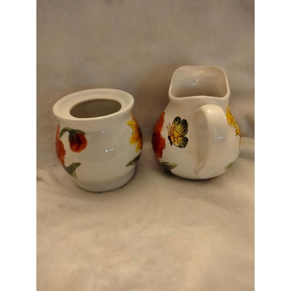 Maxcera Summer Breeze Creamer/ Sugar Bowl - Picture 7 of 11